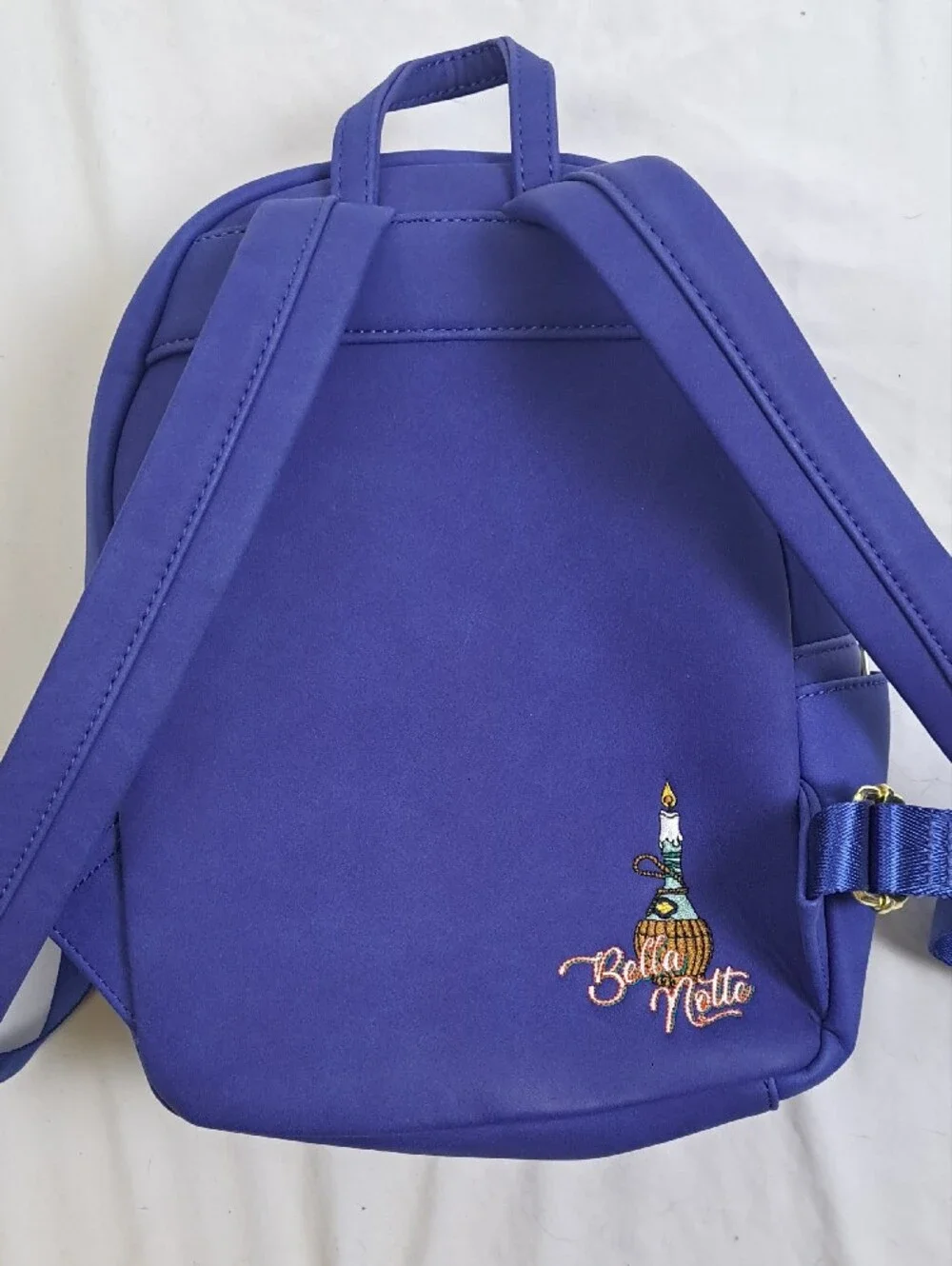 Loungefly x Disney Lady and the Tramp Purple Spaghetti Scene Mini Backpack